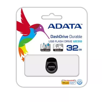 ADATA Flash Disk 64GB UD310, USB 2.0 Dash Drive Durabl, černá