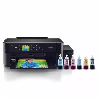 EPSON tiskárna ink EcoTank L810, A4, 38ppm, USB, LCD panel, Foto tiskárna, 6ink