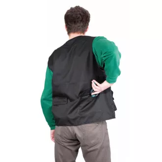 CORONA vesta černá XXXL