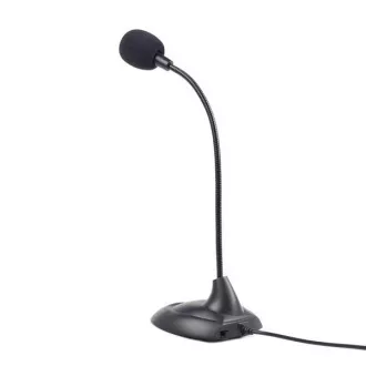 GEMBIRD mikrofon na stůl MIC-205, černý