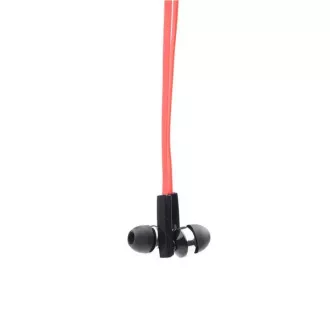 GEMBIRD sluchátka s mikrofonem MHS-EP-OPO pro MP3, plochý kabel, černá