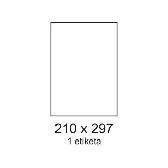Etikety 210x297mm 1etiketa na archu 100listů Smartline