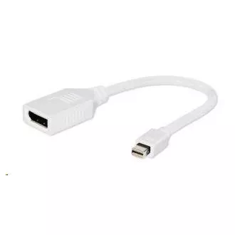 GEMBIRD Redukce miniDisplayport - Displayport 10cm (M/F) bílá