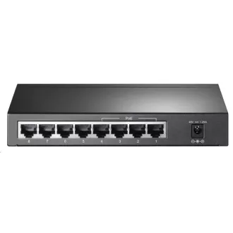 TP-Link switch TL-SG1008P (8xGbE, 4xPoE+, 64W, fanless)
