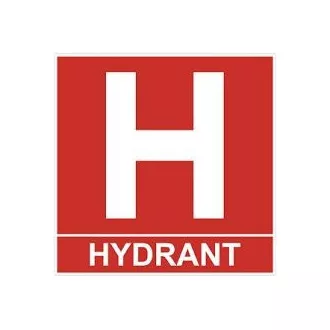 Informační samolepky Hydrant