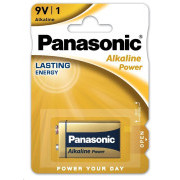 PANASONIC Alkalické baterie Alkaline Power 6LF22APB/1BP 9V (Blistr 1ks)