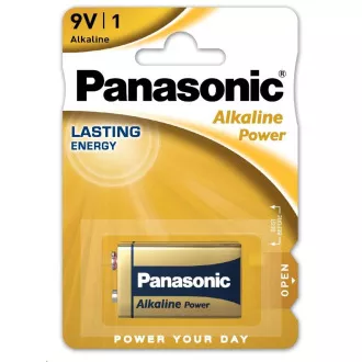 PANASONIC Alkalické baterie Alkaline Power 6LF22APB/1BP 9V (Blistr 1ks)