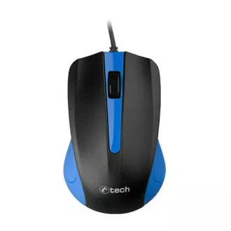 C-TECH myš WM-01, modrá, USB