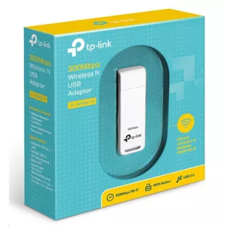 TP-Link TL-WN821N USB adapter (N300, 2, 4GHz, USB2.0)