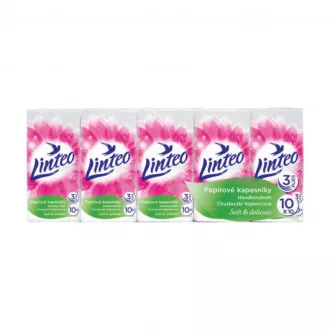 Kapesníčky 3vrs. Linteo Satin 10x10ks Kapesníčky 3vrs. Linteo Satin 10x10ks