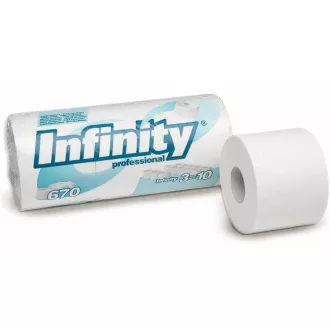 Toaletní papír CELTEX Profes. Infinity rychlorozkl. 670útrž. 2vrs. bílý 3ks /prodej po balení