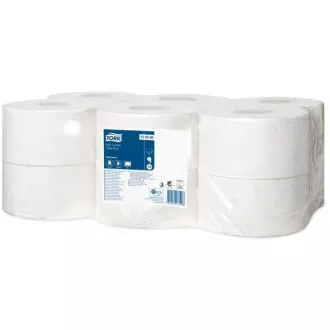 Toaletní papír Jumbo 190mm 2vrs. Tork Advanced T2 850útržků 12ks / prodej po balení Toaletní papír Jumbo 190mm 2vrs. Tork Advanced T2 850útržků 12ks / prodej po balení
