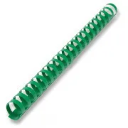 Kroužková vazba 25mm zelená 181-210 listů 50ks