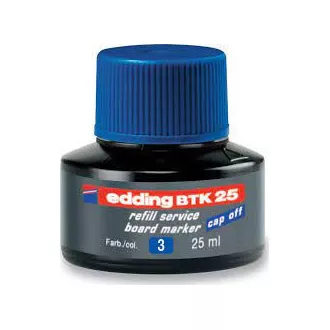Inkoust Edding BTK25 modrý 25ml do popisovačů na tabule
