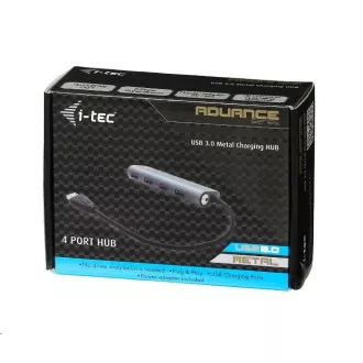 i-tec USB 3.0 Hub 4-Port se síťovým zdrojem
