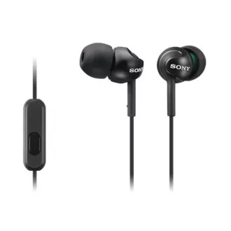SONY stereo sluchátka MDR-EX110AP, černá