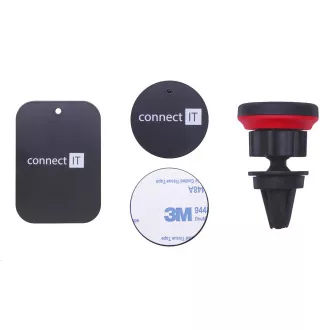CONNECT IT Univerzální držák na mobilní telefon do mřížky ventilace, magnetický