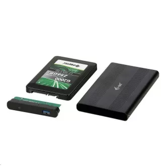 i-tec USB 3.0 MySafe AluBasic Advance rámeček na externí pevný disk 6.4 cm / 2.5" pro SATA I/II/III HDD SSD, hliníková k
