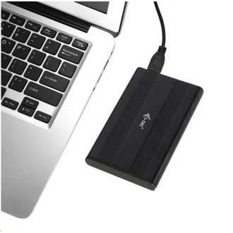i-tec USB 3.0 MySafe AluBasic Advance rámeček na externí pevný disk 6.4 cm / 2.5" pro SATA I/II/III HDD SSD, hliníková k