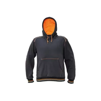 KNOXFIELD klokanka mikina antr/červ 3XL