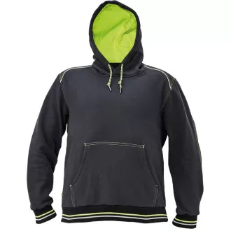KNOXFIELD klokanka mikina antr/červ 3XL