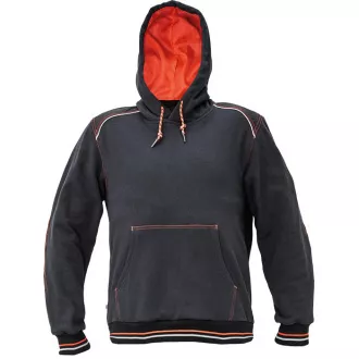 KNOXFIELD klokanka mikina antr/žlutá M