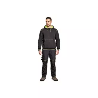 KNOXFIELD klokanka mikina antr/žlutá 3XL