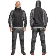DAYBORO mikina s kapucí černá 4XL