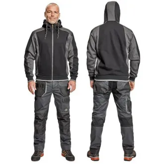 DAYBORO mikina s kapucí černá 4XL