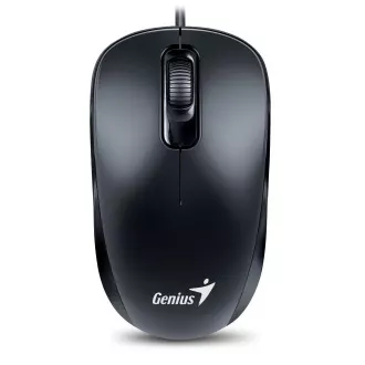 GENIUS myš DX-110, drátová, 1000 dpi, PS/2, černá