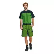 STANMORE šortky zelená/černá 48