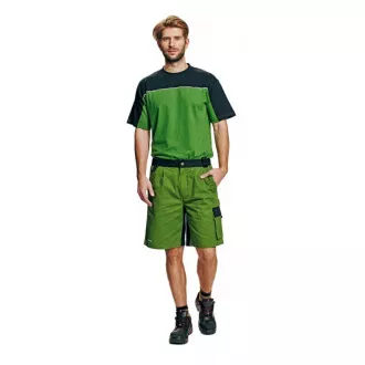 STANMORE šortky zelená/černá 50