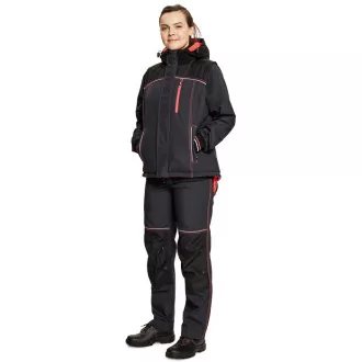 KNOXFIELD LADY oboustr.vesta ant/červ XS
