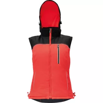 KNOXFIELD LADY oboustr.vesta ant/červ M