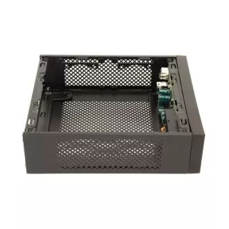 CHIEFTEC skříň Compact Series/mini ITX, IX-03B, Black, Alu, 120W adaptér CDP-120ITX