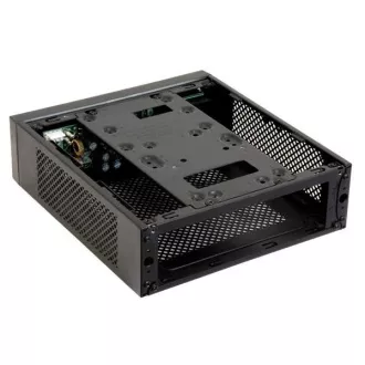 CHIEFTEC skříň Compact Series/mini ITX, IX-03B, Black, Alu, 120W adaptér CDP-120ITX
