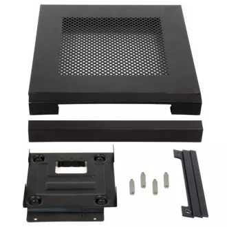 CHIEFTEC skříň Compact Series/mini ITX, IX-03B, Black, Alu, 120W adaptér CDP-120ITX
