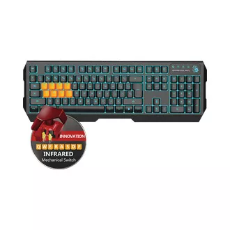 A4tech Bloody B188 podsvícená herní klávesnice, USB, CZ