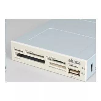 AKASA čtečka karet AK-ICR-07 do 3.5", 6-slotová, interní, 1x USB 2.0