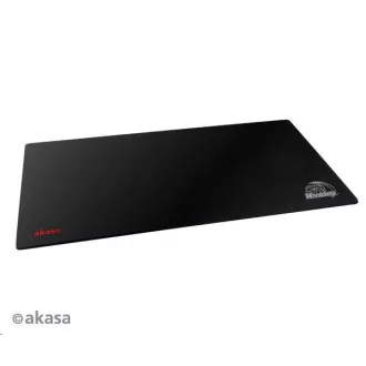 AKASA podložka pod myš Venom Black XXL, tloušťka 3mm, přirodní pryž, odolná proti špíně a prachu, černá