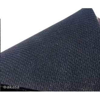 AKASA podložka pod myš Venom Black XXL, tloušťka 3mm, přirodní pryž, odolná proti špíně a prachu, černá