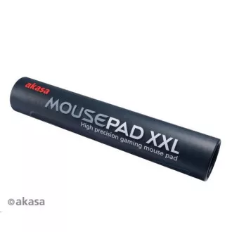 AKASA podložka pod myš Venom Black XXL, tloušťka 3mm, přirodní pryž, odolná proti špíně a prachu, černá