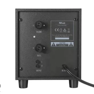 TRUST Reproduktory 2.1 Avora Subwoofer Speaker Set - black TRUST Reproduktory 2.1 Avora Subwoofer Speaker Set - black