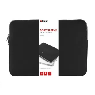 TRUST Pouzdro na notebook 15.6" Primo Soft Sleeve for laptops - black