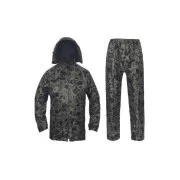 CARINA oblek s kapucí camouflage - XXXL