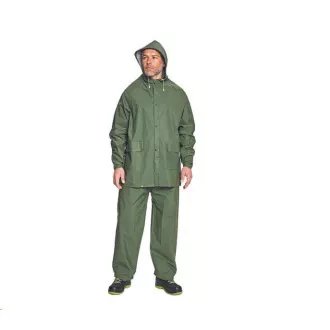 HYDRA oblek do deště PVC zelená 3XL