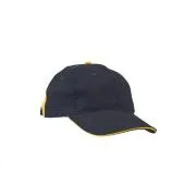 KNOXFIELD baseball čepice černá/žlutá