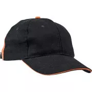 KNOXFIELD baseball čepice černá/žlutá