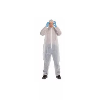 MINTO jednorázový overal bílý - L