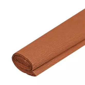 Krepový papír 50x200cm 27 hnědý Krepový papír 50x200cm 27 hnědý